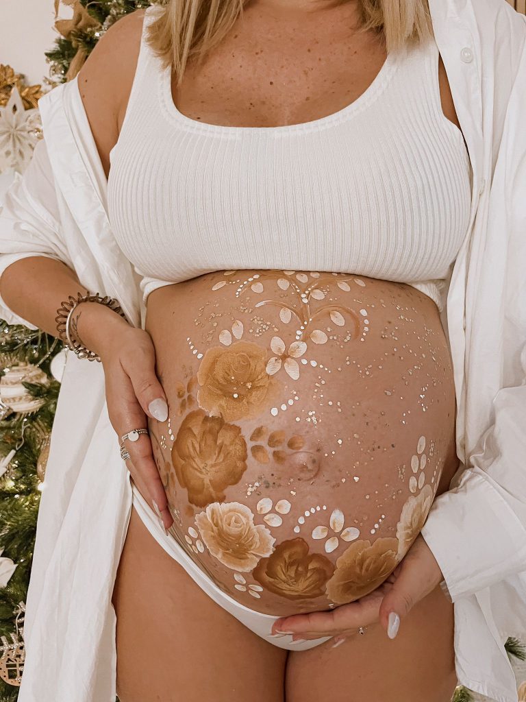 belly-painting-grossesse